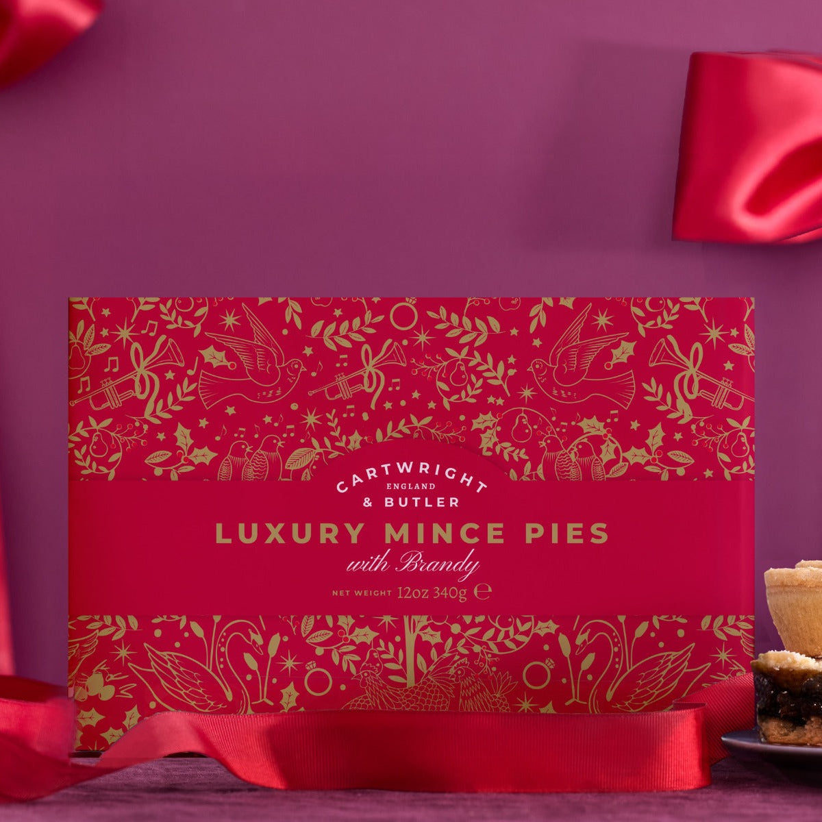 Luxury Mince Pies with Brandy