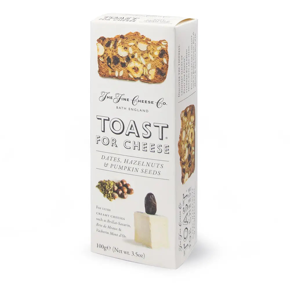 The Fine Cheese Co. Dates, Hazelnuts &amp; Pumkin Seeds Toast