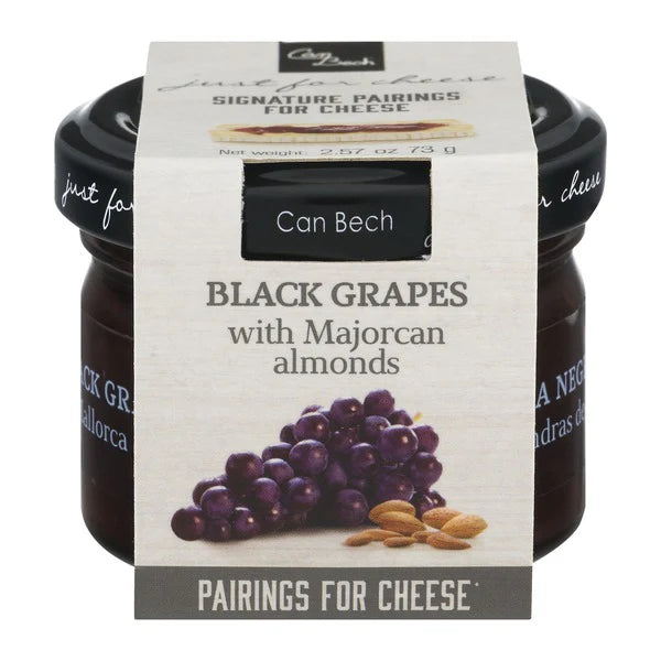 Just For Cheese Black Grapes with Marjorcan Almonds