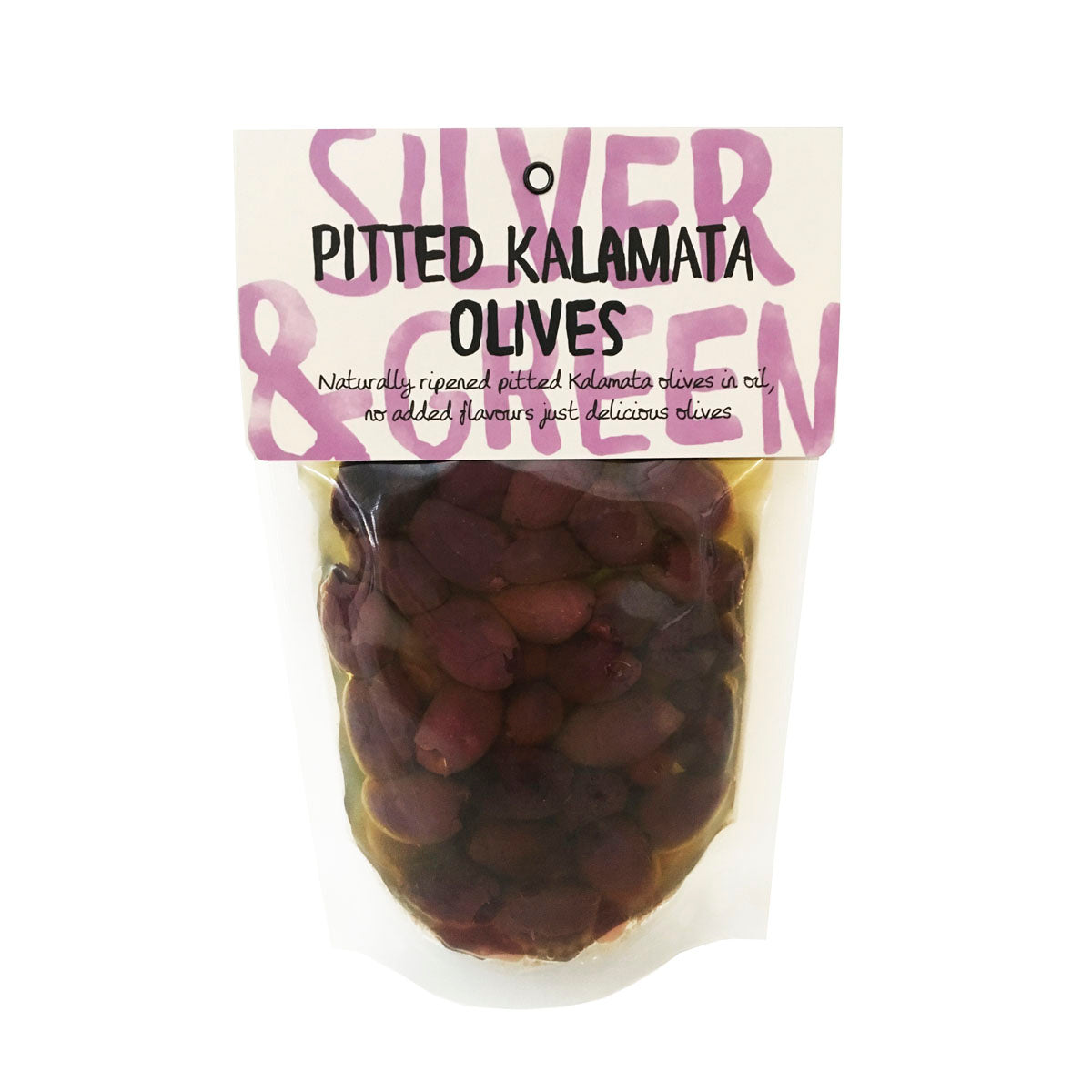 Siver &amp; Green Kalamata Olives (Pitted)