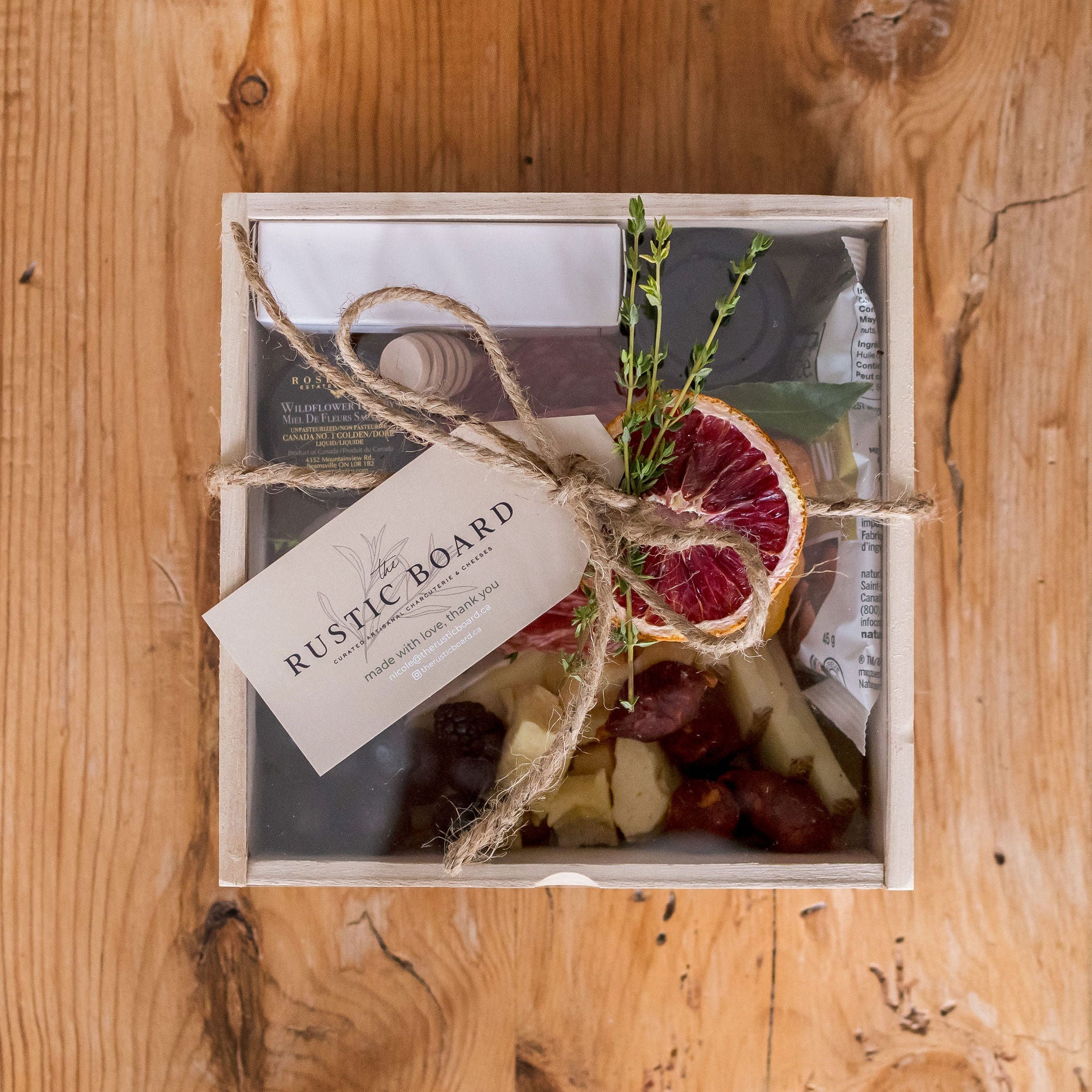 Rustic Raffle Box The Rustic Gift Box - The Rustic Board