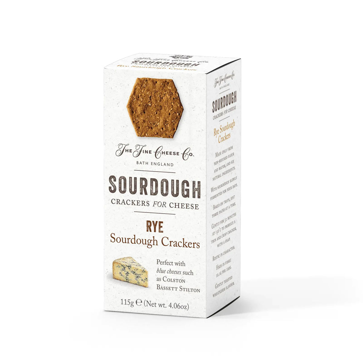 Rye Sourdough Crackers