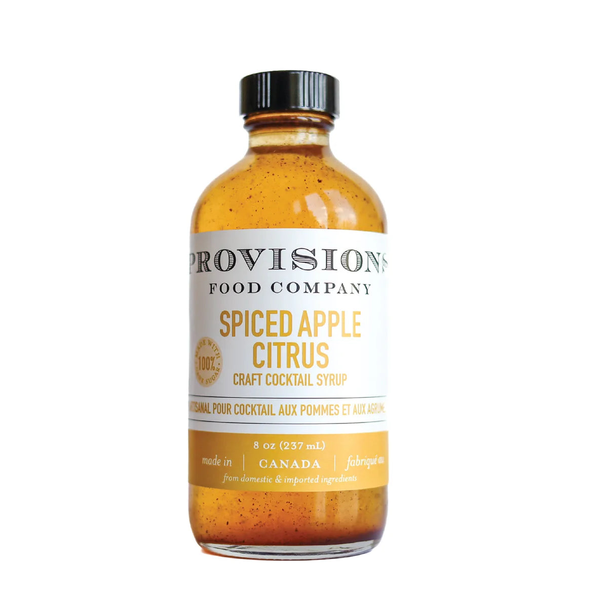 Spiced Apple Citrus cocktail syrup