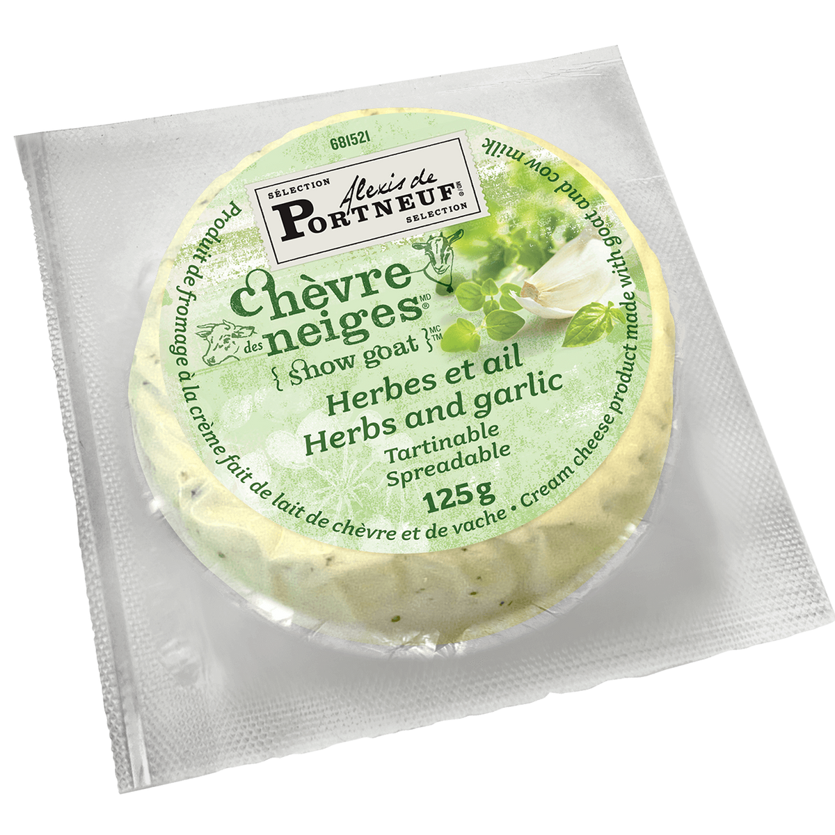 Snow Goat Cheese - Garlic