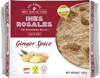 Ines Rosales Sweet Olive Oil Tortas - Ginger Spice