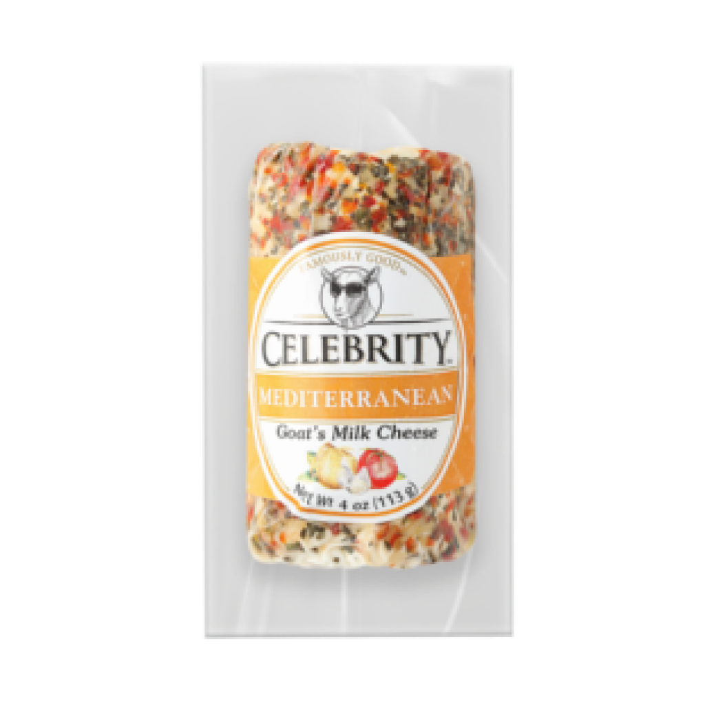 Celebrity Goat Cheese - Mediterranean 113g